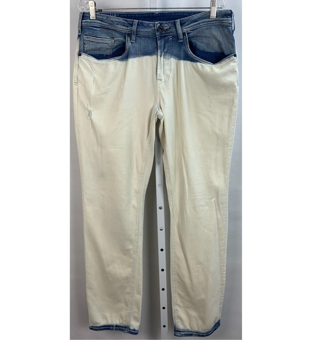Buffalo By David Bitton Ash-X Slim Stretch Mens Blue Denim Jean 33 x 32